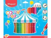 Fargeblyant MAPED Jumbo (24)