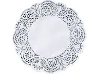 Fatpapir DUNI 36cm rundt uthullet (250)