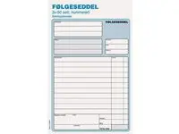 Følgeseddel EMO A5 selvkopi. 3x50s num