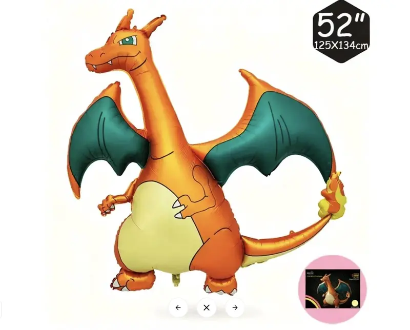 Folieballong - Charizard