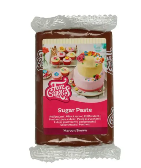 Fondant 250 g - Maroon Brown