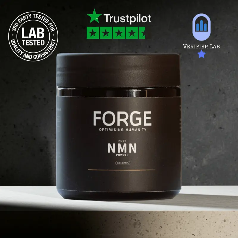 Forge NMN-pulver 80 g – β-nikotinamidmononukleotid