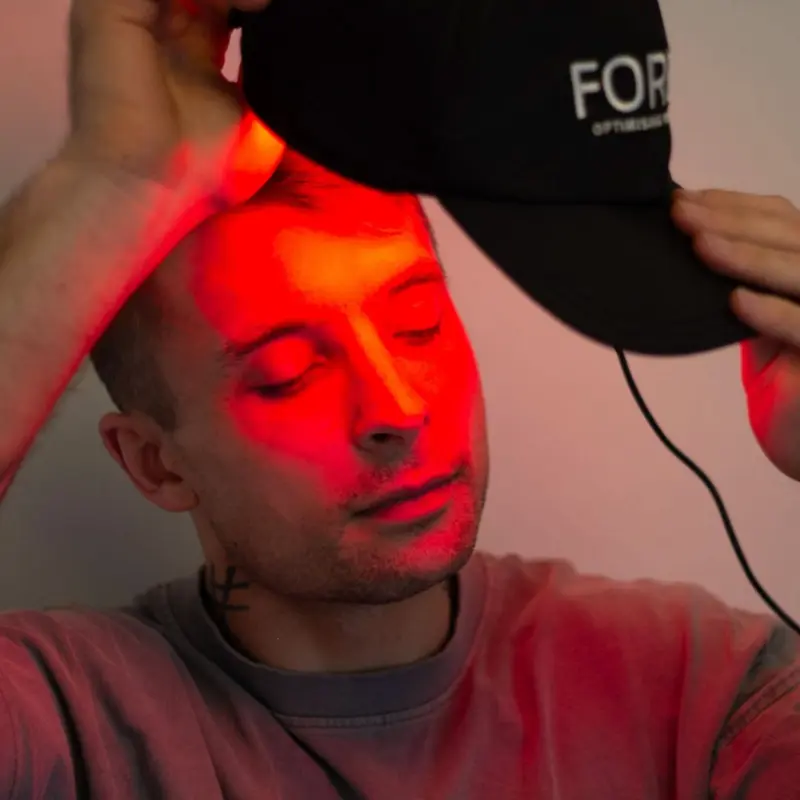 Forge™ LED-caps med rødt og infrarødt lys – for bedre hårvekst og tykkere hår