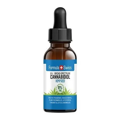 Formula Swiss CBD Oil in Hemp Seed Oil 5% (10 ml)
