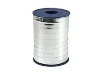Gavebånd 10mmx250m metallic sølv