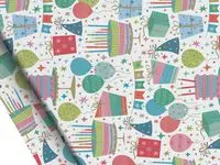 Gavepapir 10x0,7m partytime