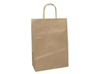Gavepose kraft 22x10x29cm m/håndtak (25)