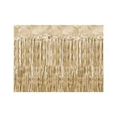 Glittergardin 90x250cm gull