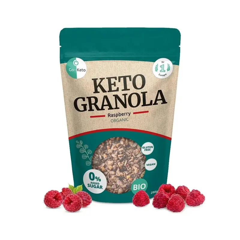 Go-Keto Bio Keto Granola Raspberry 290 g