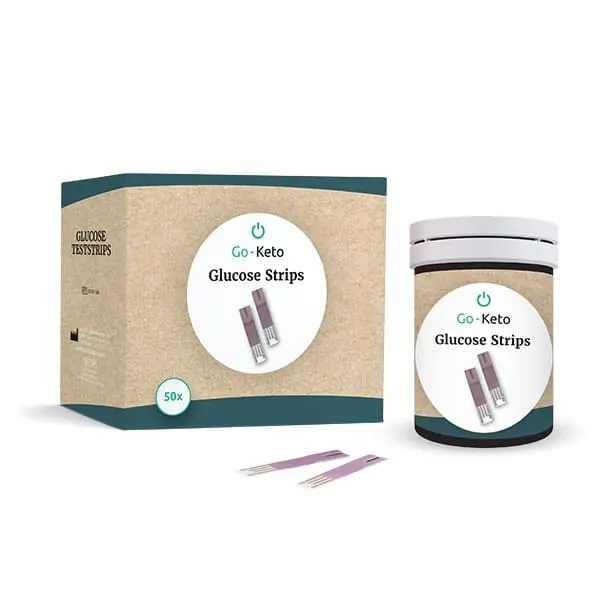 Go-Keto Glucose Test Strips (50 Strips)