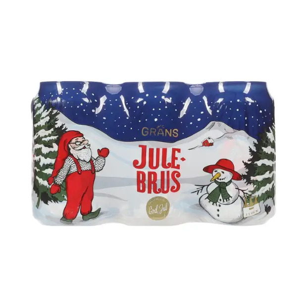 Grans Christmas Soda - Grans Julebrus 6 x 0,33L, 1,98 l, Grans