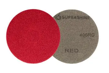 Gulvpad Suprashine 400 Grit 16" rød (2)