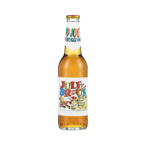 Hamar Christmas Soda 0.33 Bottle - Hamar Julebrus 0,33l flaske