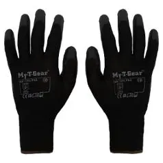 Hanske MTG MA-1305-PNX lett PU 9 sort
