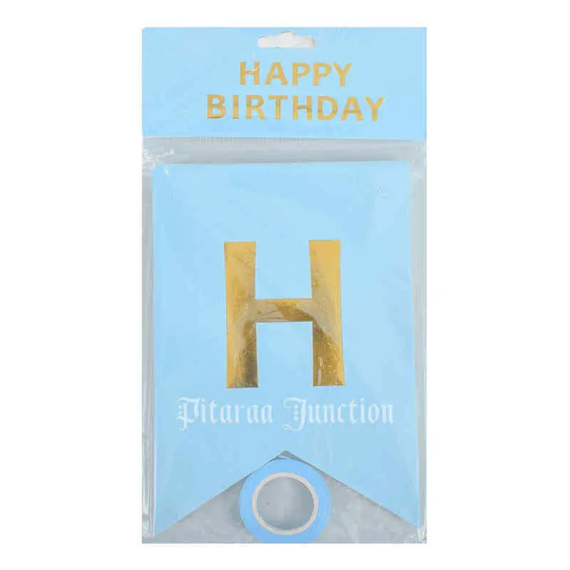 Happy birthday banner