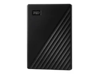 Harddisk WD Passport 1TB HDD sort