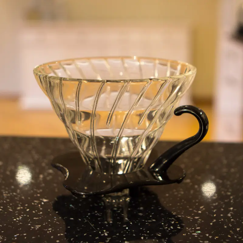 Hario Håndbrygger i klart glass