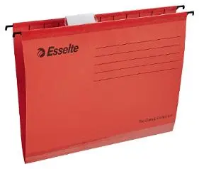 Hengemappe ESSELTE Standard A4 rød