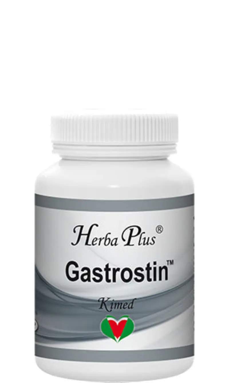 Herba Plus Gastrostin 90 kapsler – urter og enzymer