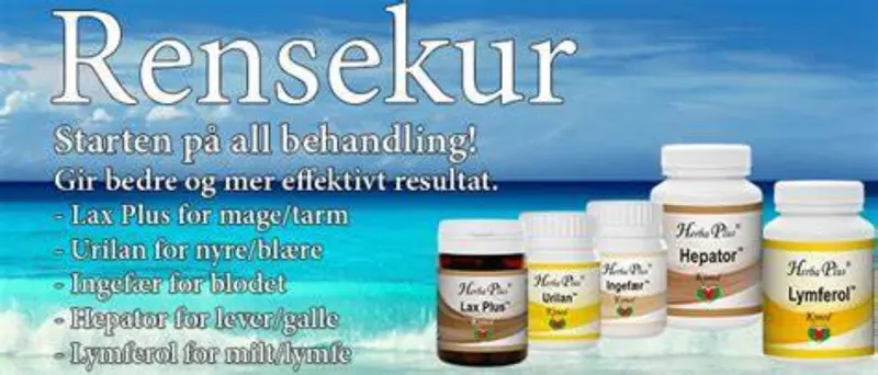 Herba Plus Rensekur – kosttilskuddsprogram med urter
