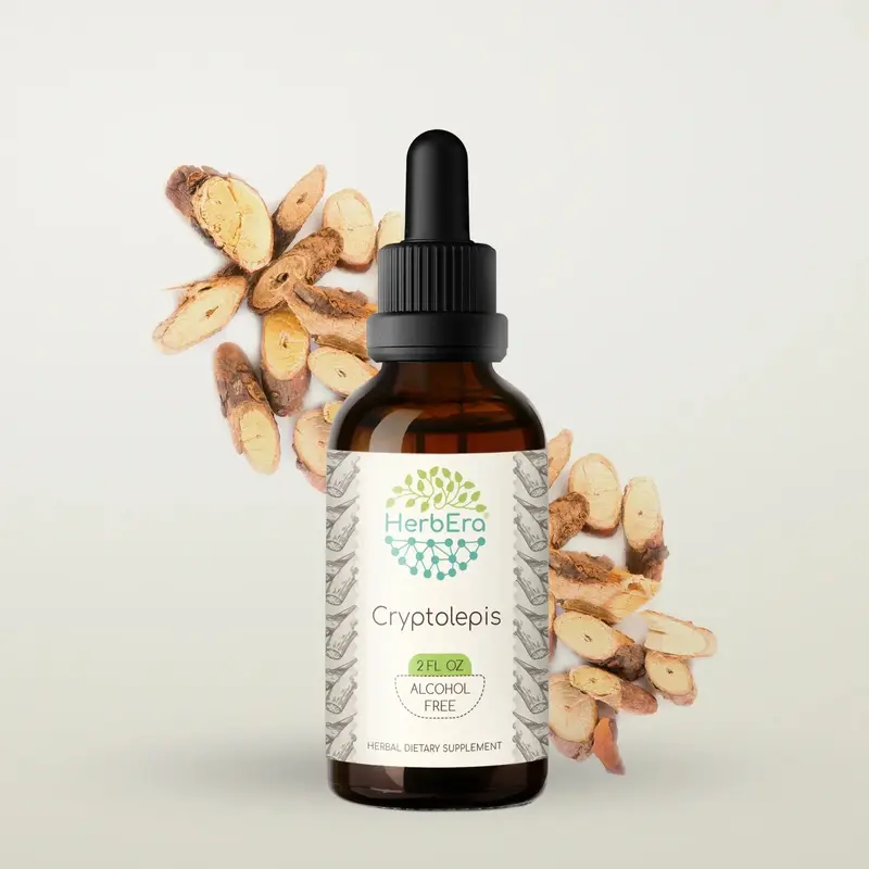 HerbEra Cryptolepis Tincture (Alcohol-Free, 59 ml)