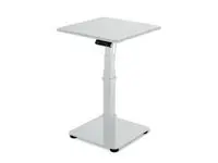 Hev/senk bord KENSON GetUpDesk hvit