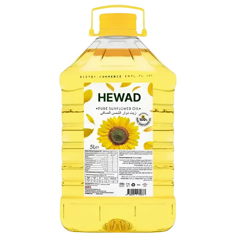 HEWAD 100% Solsikkeolje, 5L