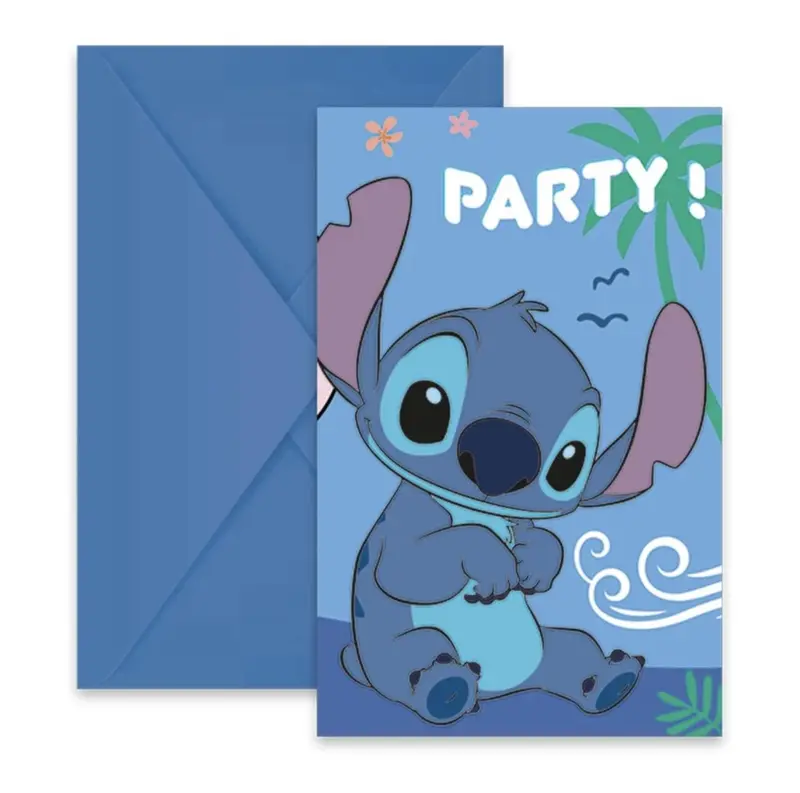 Invitasjonskort Stitch