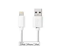 Kabel NEDIS USB til lightning 1m