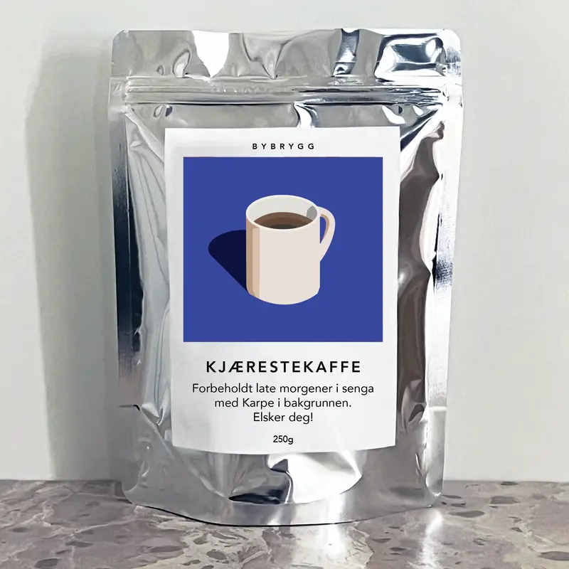Kaffe til Valentine's Day