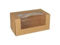 Kakeeske 22x12x10cm m/lokk vindu (25)