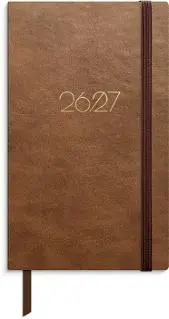 Kalender GRIEG SLIM myk 26/27 brun