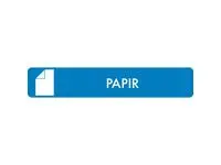 Kildesorteringsmagnet Papir 16x3cm
