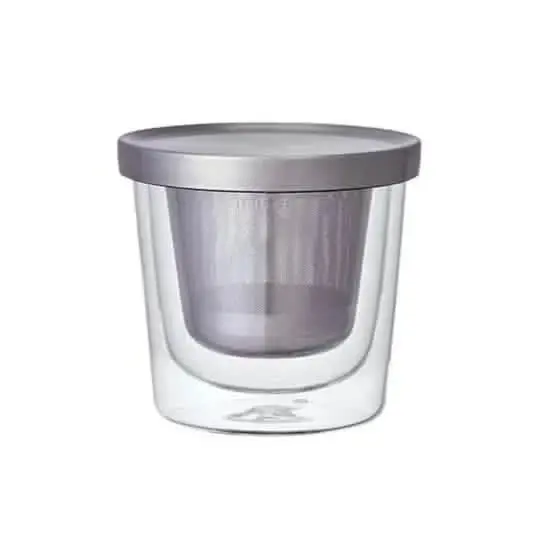 Kinto tekopp med sil - glass