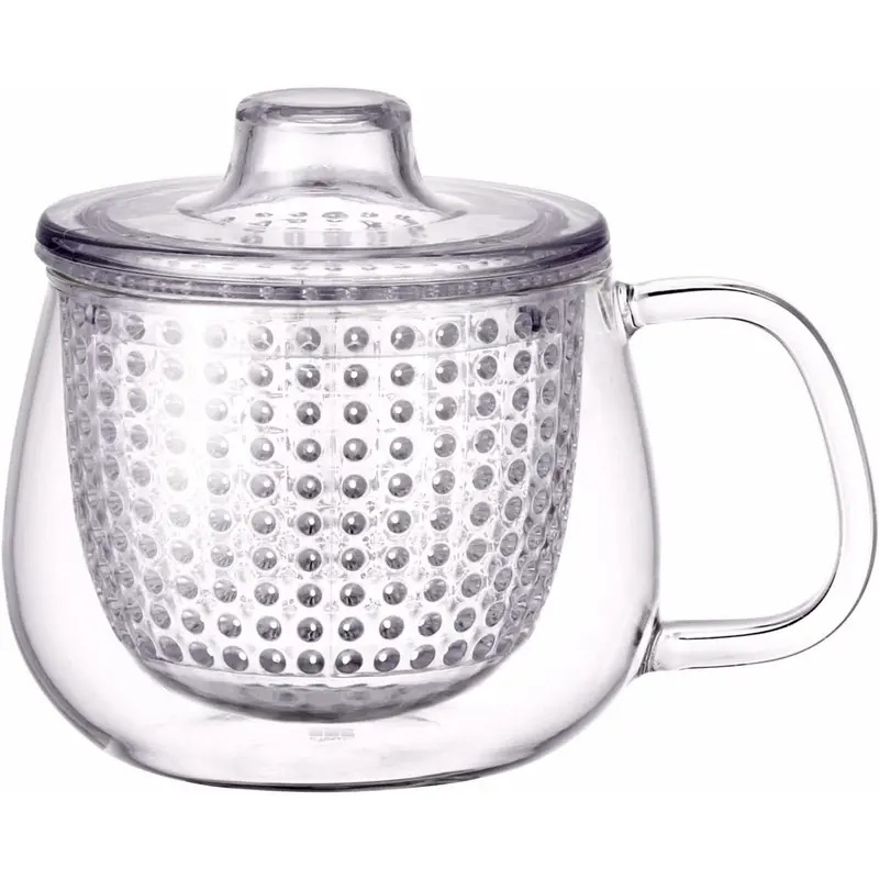 Kinto UNIMUG glasskopp med filter - liten