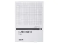 Kladdeblokk EMO A4 60g 100 blad ruter
