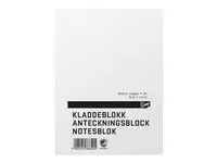 Kladdeblokk EMO A6 60g 100 blad ulinjert