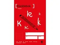 Kladdebok A4 55g 50bl 9mm linjer