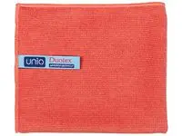 Klut UNIQ Duotex microfiber 30x35cm rød