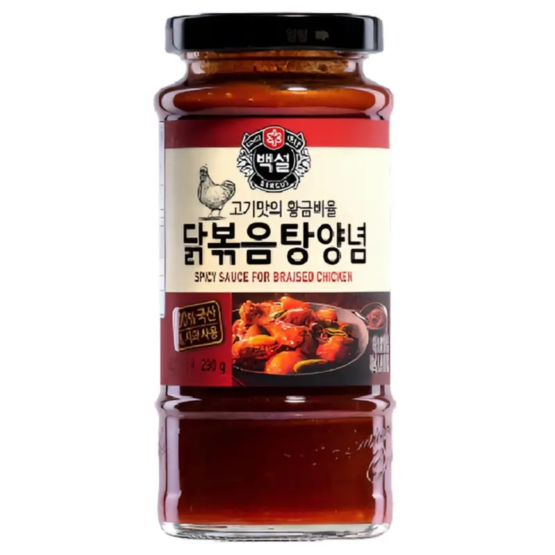 Korean Gochujang Spicy Sauce for Stir Fried Chicken – CJ BEKSUL, 290g