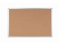 Korktavle BI-OFFICE alu ramme 60x90cm