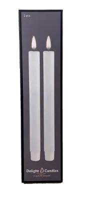 Kronelys DELIGHT Led 2,2x24cm hvit (2)