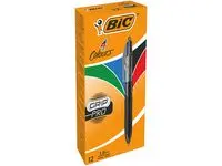 Kulepenn BIC 4 farger M grip pro