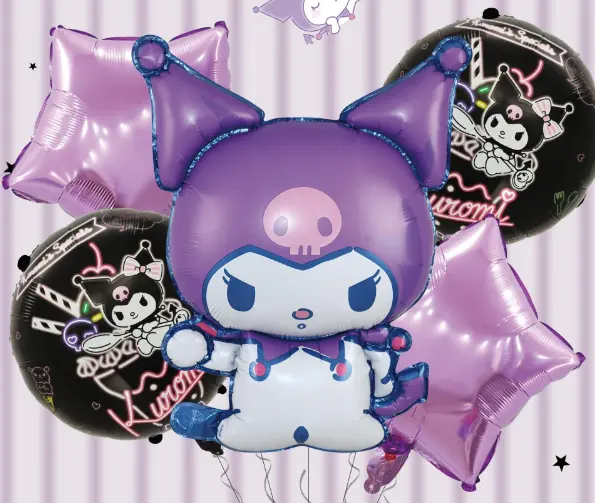 Kuromi Folie ballonger sett