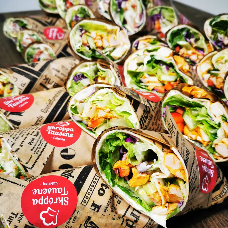 Kylling-wrap