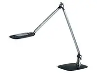 Lampe MEET Jim LED sølv/sort