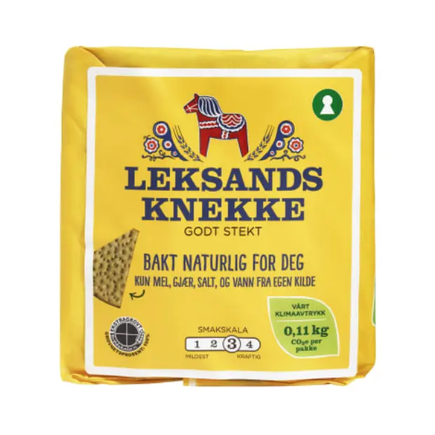 Leksands Crispbread Well Baked  - Leksands Knekke Godt Stekt 200g