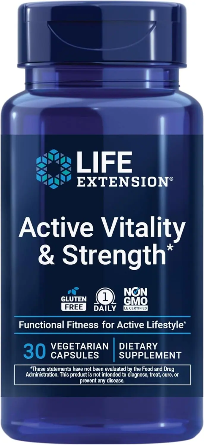 Life Extension Active Vitality & Strength (30 capsules)