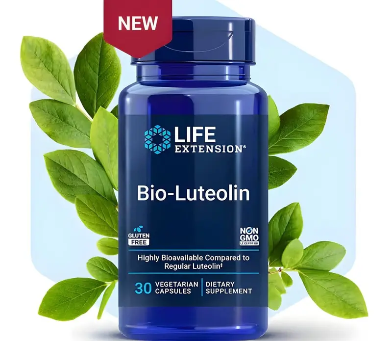 Life Extension Bio-Luteolin™ 100 mg (30 Vegetarian Capsules)