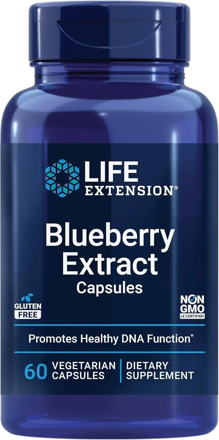 Life Extension Blueberry Extract Capsules (60 Capsules)